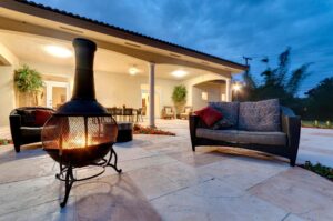 warm your outdoor living spaces